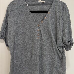 Gray Women's Top